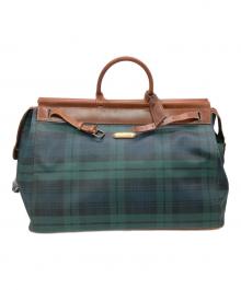 POLO RALPH LAUREN（ポロ・ラルフローレン）の古着「ビジネスバッグ」｜グリーン