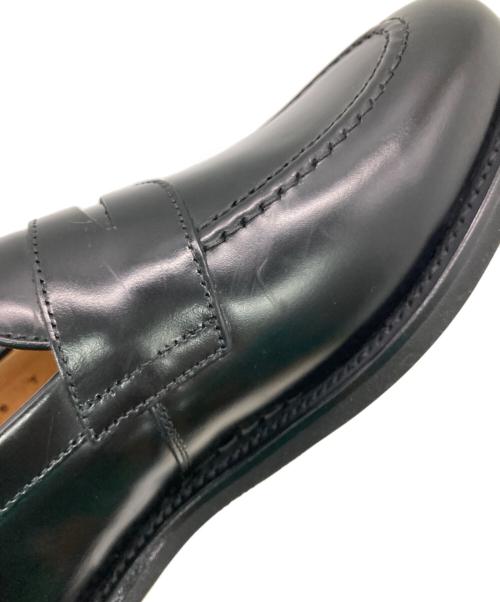 berwick（バーウィック）berwick (バーウィック) コインローファー ブラック サイズ:7（26cm相当）の古着・服飾アイテム