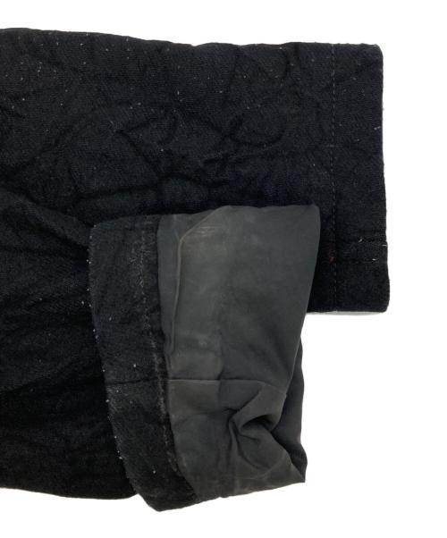 tricot COMME des GARCONS（トリココムデギャルソン）tricot COMME des GARCONS (トリココムデギャルソン) シワ加工ピーコート ブラック サイズ:Sの古着・服飾アイテム