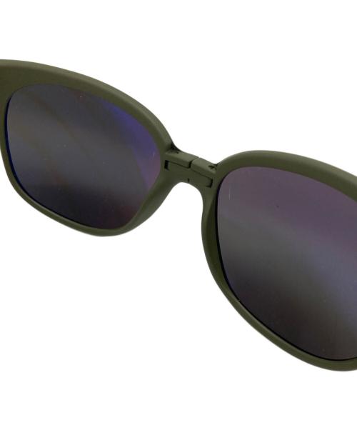 SUN POCKET（サンポケット）SUN POCKET (サンポケット) A BATHING APE (ア ベイシング エイプ) サングラス オリーブ サイズ:不明の古着・服飾アイテム