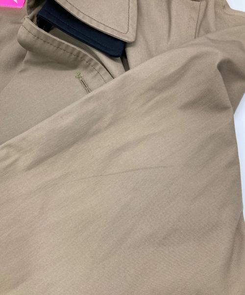 the elephant（ジ エレファント）the elephant (ジ エレファント) リメイクコート ベージュ×ブラック サイズ:Freeの古着・服飾アイテム