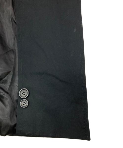 the elephant（ジ エレファント）the elephant (ジ エレファント) リメイクコート ベージュ×ブラック サイズ:Freeの古着・服飾アイテム