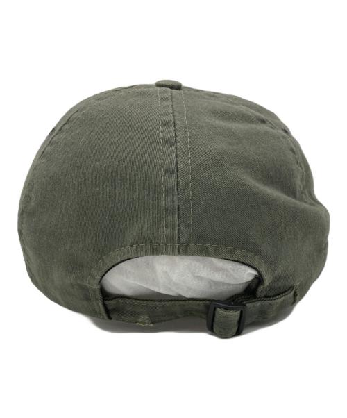 stussy（ステューシー）stussy (ステューシー) SSリンクロゴベースボールキャップ カーキ サイズ:下記参照　の古着・服飾アイテム