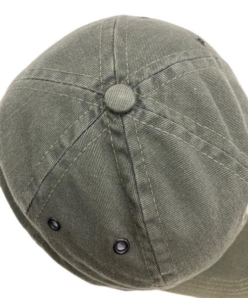 stussy（ステューシー）stussy (ステューシー) SSリンクロゴベースボールキャップ カーキ サイズ:下記参照　の古着・服飾アイテム