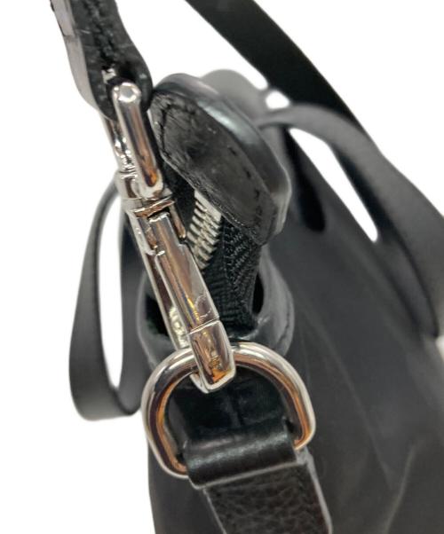 HUNTING WORLD（ハンティングワールド）HUNTING WORLD (ハンティングワールド) 2WAYショルダーバッグ ブラック サイズ:下記参照　の古着・服飾アイテム