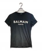 BALMAINバルマン）の古着「プリントTシャツ」｜ブラック