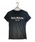 BALMAIN（バルマン）の古着「プリントTシャツ」｜ブラック