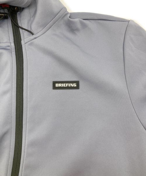 BRIEFING（ブリーフィング）BRIEFING (ブリーフィング) GOLF 3D LOGO PARKA グレー サイズ:Sの古着・服飾アイテム