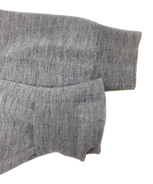 JOHN SMEDLEY（ジョンスメドレー）JOHN SMEDLEY (ジョンスメドレー) ウールハイネックニット グレー サイズ:Lの古着・服飾アイテム