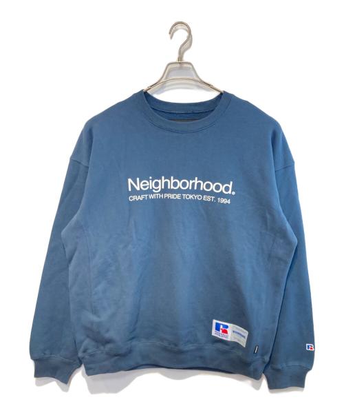 NEIGHBORHOOD（ネイバーフッド）NEIGHBORHOOD (ネイバーフッド) RUSSELL ATHLETIC (ラッセルアスレチック) SWEAT SHIRT LS ネイビー サイズ:XLの古着・服飾アイテム