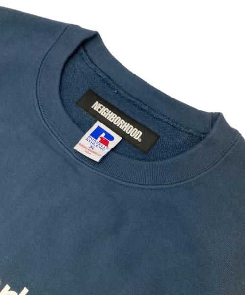 NEIGHBORHOOD（ネイバーフッド）NEIGHBORHOOD (ネイバーフッド) RUSSELL ATHLETIC (ラッセルアスレチック) SWEAT SHIRT LS ネイビー サイズ:XLの古着・服飾アイテム