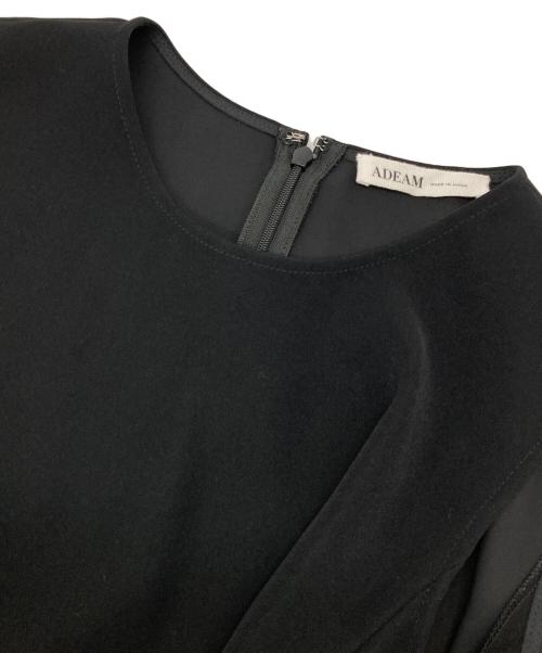 ADEAM（アディアム）ADEAM (アディアム) Belted Parachute Dress ブラックの古着・服飾アイテム