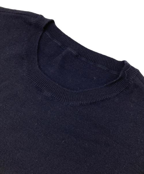 FOXEY（フォクシー）FOXEY (フォクシー) クルーネックニット ネイビー サイズ:38の古着・服飾アイテム