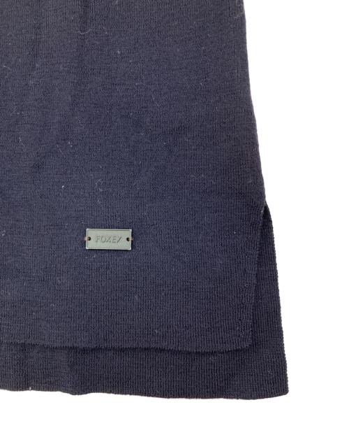 FOXEY（フォクシー）FOXEY (フォクシー) クルーネックニット ネイビー サイズ:38の古着・服飾アイテム