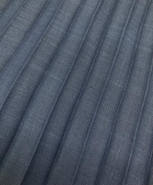 FOXEY NEWYORK（フォクシーニューヨーク）FOXEY NEWYORK (フォクシーニューヨーク) ノースリーブプリーツワンピース ネイビー サイズ:38の古着・服飾アイテム