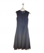 FOXEYフォクシー）の古着「ノースリーブAラインワンピース」｜ネイビー