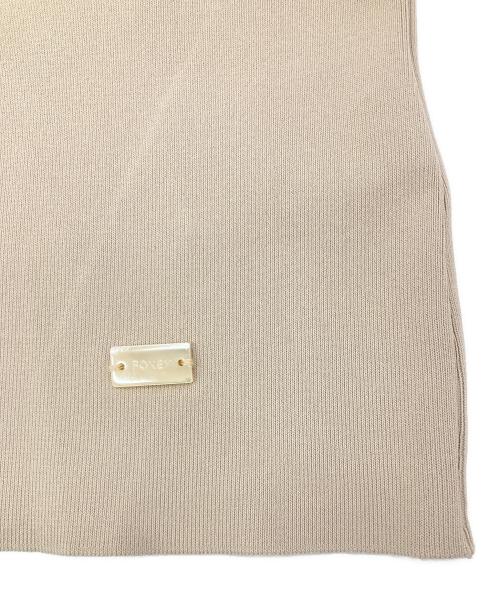 FOXEY（フォクシー）FOXEY (フォクシー) 半袖ニット アイボリー サイズ:38の古着・服飾アイテム