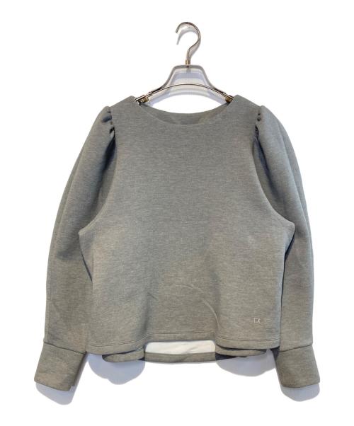 daisy lin for foxey（デイジーリン フォー フォクシー）daisy lin for foxey (デイジーリン フォー フォクシー) トップ エレガントバックフレア グレー サイズ:38の古着・服飾アイテム