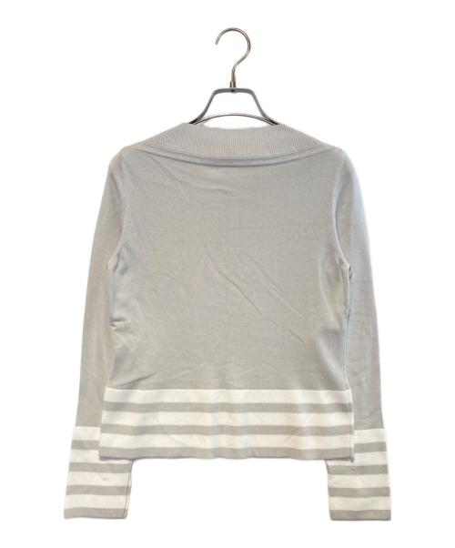 FOXEY（フォクシー）FOXEY (フォクシー) ボートネックニット ホワイト サイズ:38の古着・服飾アイテム