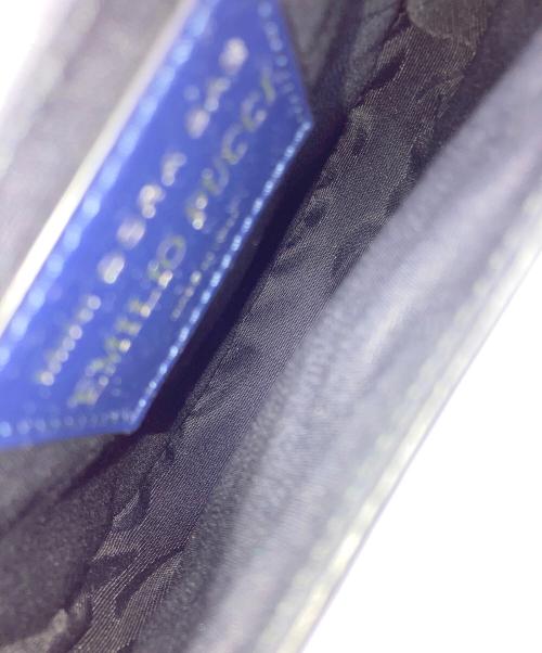 Emilio Pucci（エミリオ プッチ）Emilio Pucci (エミリオ プッチ) ショルダーポーチ ネイビー サイズ:下記参照　の古着・服飾アイテム