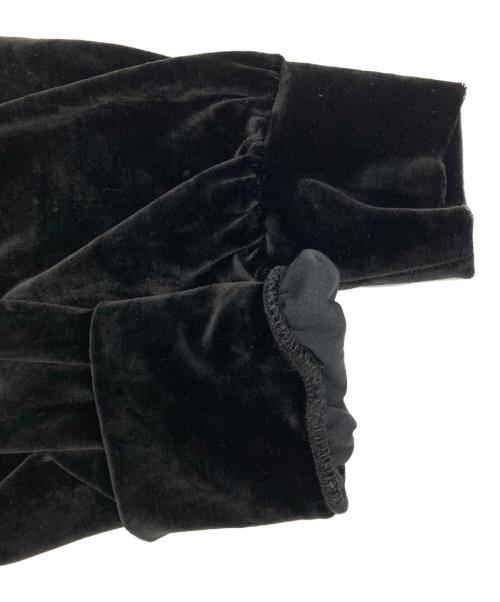 VELOUR NOIR by FOXEY NEWYORK（ベロア ノワール by フォクシー ニューヨーク）VELOUR NOIR by FOXEY NEWYORK (ベロア ノワール by フォクシー ニューヨーク) elour Cocoon Cardigan ブラック サイズ:38の古着・服飾アイテム
