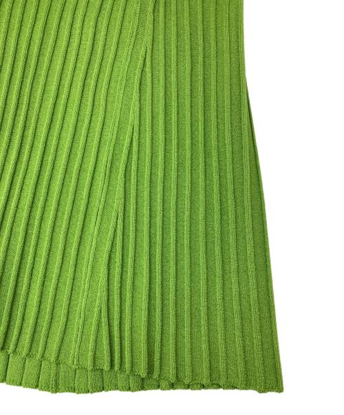 FOXEY（フォクシー）FOXEY (フォクシー) Knit Dress グリーン サイズ:38の古着・服飾アイテム