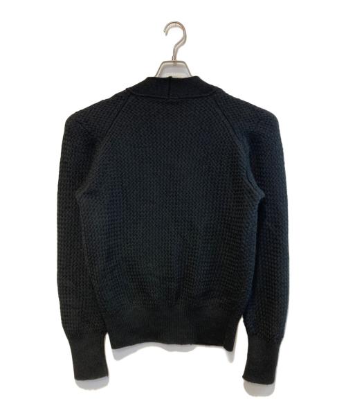 PHOTOCOPIEU（フォトコピュー）PHOTOCOPIEU (フォトコピュー) ジップカーディガン ブラック サイズ:不明の古着・服飾アイテム