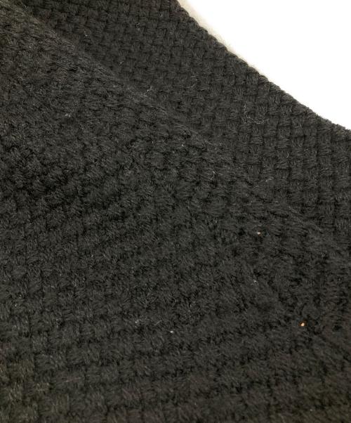 PHOTOCOPIEU（フォトコピュー）PHOTOCOPIEU (フォトコピュー) ジップカーディガン ブラック サイズ:不明の古着・服飾アイテム