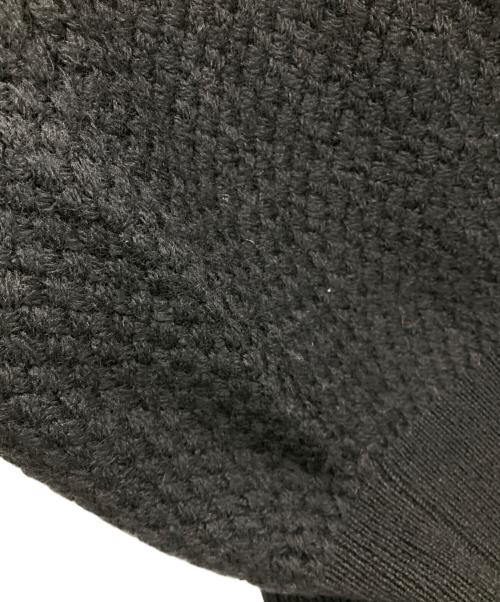 PHOTOCOPIEU（フォトコピュー）PHOTOCOPIEU (フォトコピュー) ジップカーディガン ブラック サイズ:不明の古着・服飾アイテム