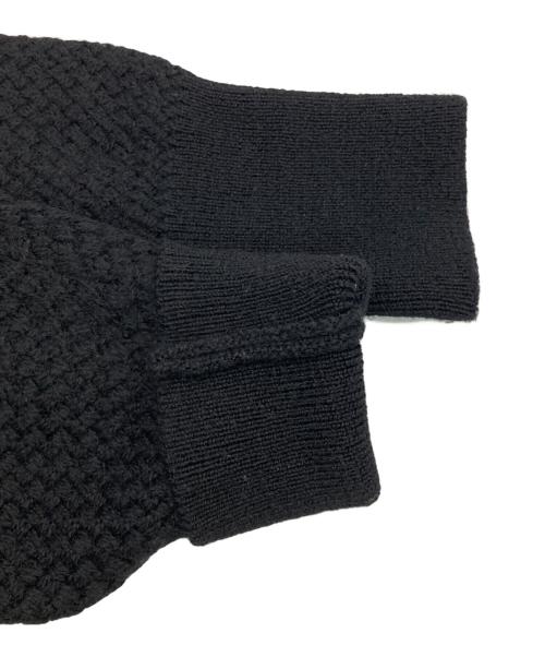 PHOTOCOPIEU（フォトコピュー）PHOTOCOPIEU (フォトコピュー) ジップカーディガン ブラック サイズ:不明の古着・服飾アイテム