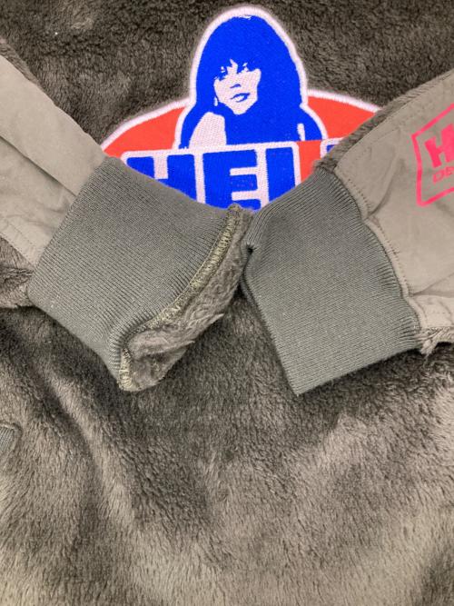 Hysteric Glamour（ヒステリックグラマー）Hysteric Glamour (ヒステリックグラマー) HELL OVAL アップリケスウェット オリーブ サイズ:Mの古着・服飾アイテム