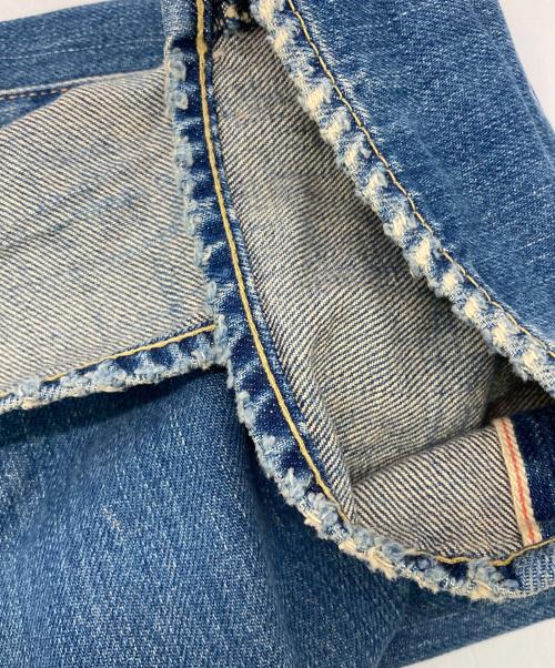 Hysteric Glamour（ヒステリックグラマー）Hysteric Glamour (ヒステリックグラマー) スクエアウィンドスタッズデニムパンツ インディゴ サイズ:30の古着・服飾アイテム