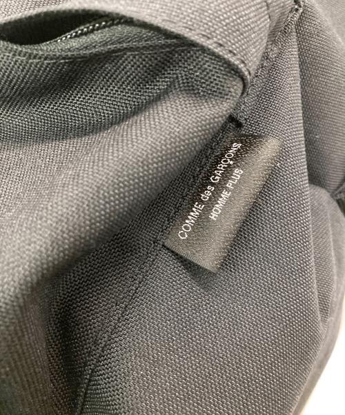 COMME des GARCONS HOMME PLUS（コムデギャルソンオムプリュス）COMME des GARCONS HOMME PLUS (コムデギャルソンオムプリュス) バックパック ブラックの古着・服飾アイテム