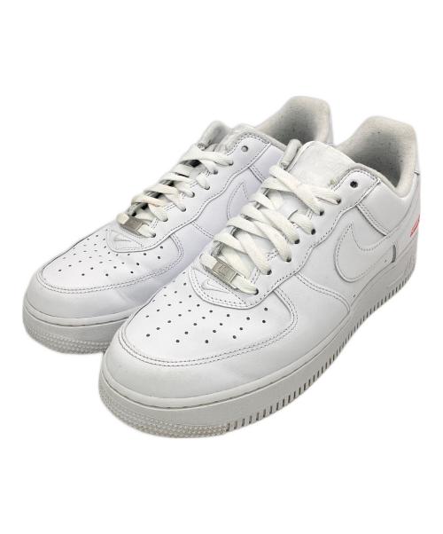 NIKE（ナイキ）NIKE (ナイキ) SUPREME (シュプリーム) AIR FORCE 1 LOW ホワイト サイズ:28.5cmの古着・服飾アイテム