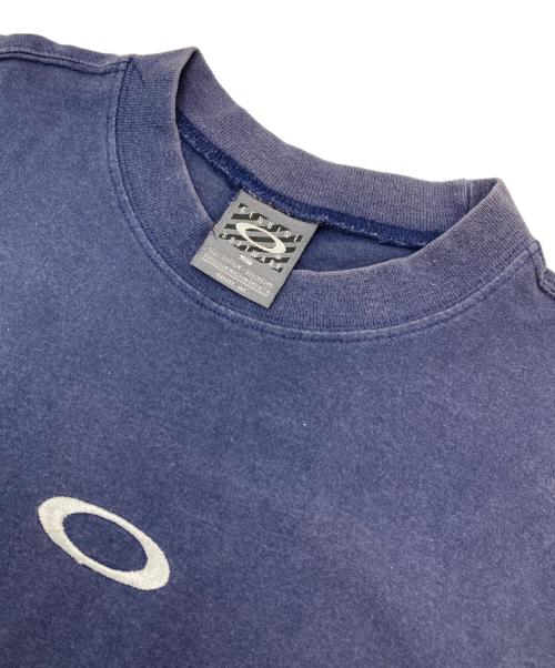 OAKLEY（オークリー）OAKLEY (オークリー) ロゴ刺繍Tシャツ ネイビー サイズ:Sの古着・服飾アイテム