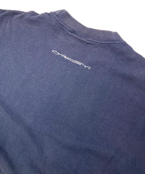 OAKLEY（オークリー）OAKLEY (オークリー) ロゴ刺繍Tシャツ ネイビー サイズ:Sの古着・服飾アイテム
