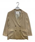 SLOBE IENAスローブ イエナ）の古着「ウォッシャブルダブルブレストジャケット」｜ベージュ