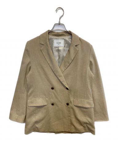 新品♥SLOBE IENA◆チェックWブレストジャケット　秋冬 新品♥SLOBE IENA◇チェックWブレストジャケット 秋冬 チェックW