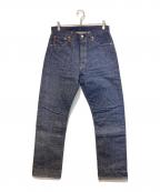 WAREHOUSEウエアハウス）の古着「セルビッジデニムパンツ」｜インディゴ