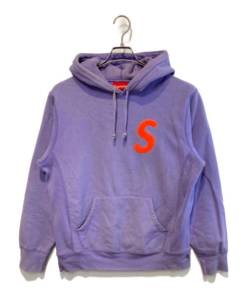 SUPREME（シュプリーム）SUPREME (シュプリーム) S Logo Hooded Sweatshirt パープル サイズ:Mの古着・服飾アイテム