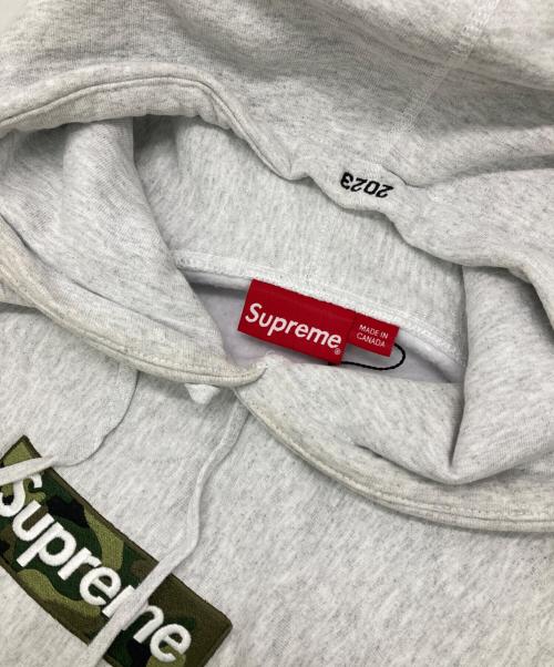 SUPREME（シュプリーム）SUPREME (シュプリーム) Box Logo Hooded Sweatshirt Ash Grey サイズ:Lの古着・服飾アイテム