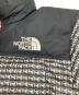 中古・古着 THE NORTH FACE (ザ ノース フェイス) SUPREME (シュプリーム) Studded Nuptse Jacket ブラック×ホワイト サイズ:M：48000円
