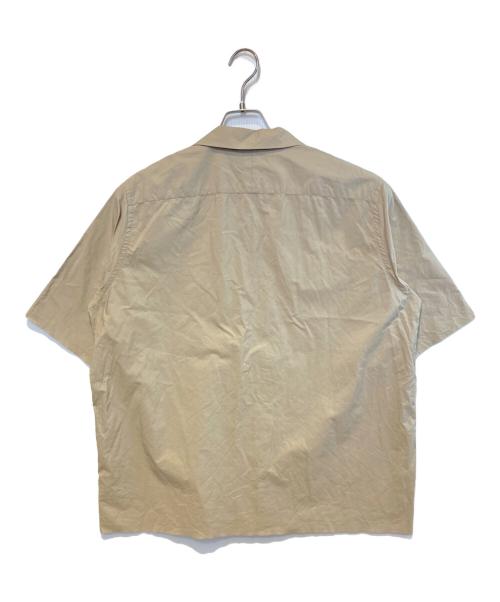 AURALEE（オーラリー）AURALEE (オーラリー) セルビッチウェザークロスハーフスリーブシャツ ベージュ サイズ:4の古着・服飾アイテム