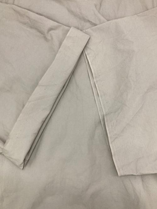 AURALEE（オーラリー）AURALEE (オーラリー) セルビッチウェザークロスハーフスリーブシャツ ベージュ サイズ:4の古着・服飾アイテム