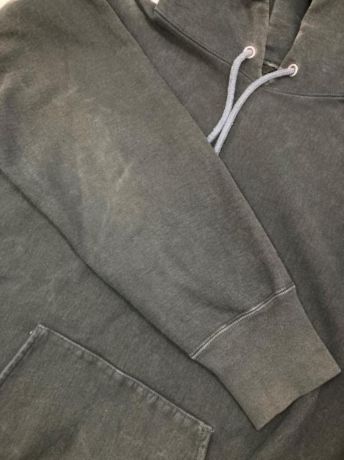 AURALEE（オーラリー）AURALEE (オーラリー) スーパーミルドスウェットプルオーバーパーカー ブラック サイズ:5の古着・服飾アイテム