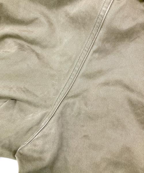 AURALEE（オーラリー）AURALEE (オーラリー) ウォッシュドフィンクスチノワイドパンツ オリーブ サイズ:3の古着・服飾アイテム