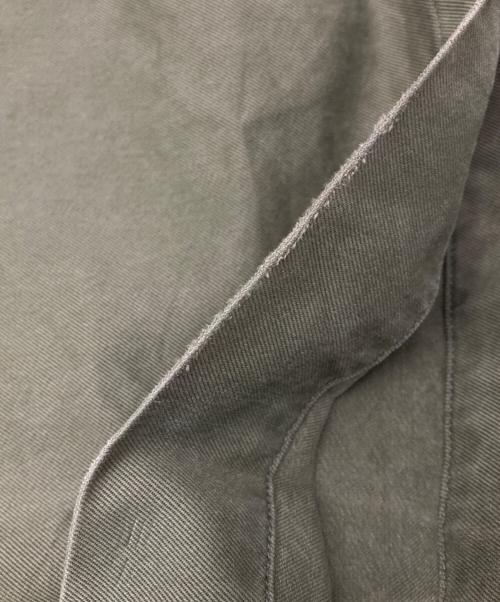 AURALEE（オーラリー）AURALEE (オーラリー) ウォッシュドフィンクスチノワイドパンツ オリーブ サイズ:3の古着・服飾アイテム