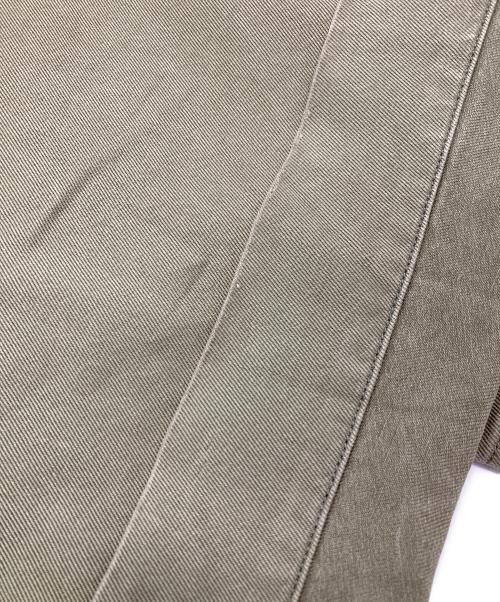 AURALEE（オーラリー）AURALEE (オーラリー) ウォッシュドフィンクスチノワイドパンツ オリーブ サイズ:3の古着・服飾アイテム