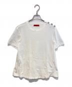 MAX&Co.マックスアンドコー）の古着「半袖カットソー」｜ホワイト