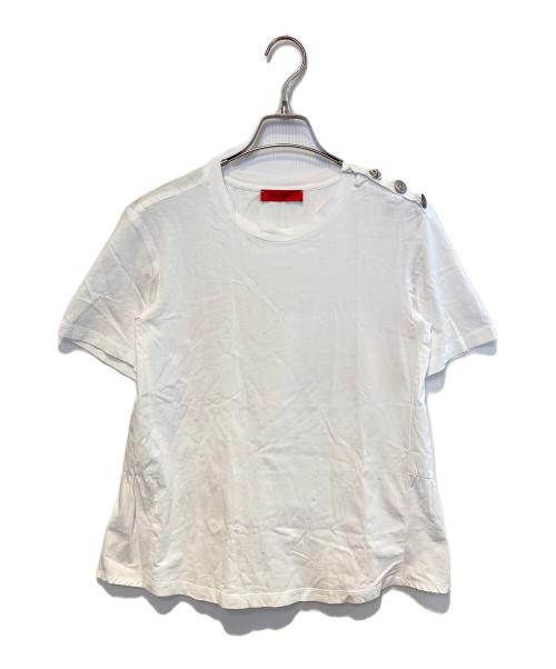 MAX&Co.（マックスアンドコー）MAX&Co. (マックスアンドコー) 半袖カットソー ホワイト サイズ:XSの古着・服飾アイテム